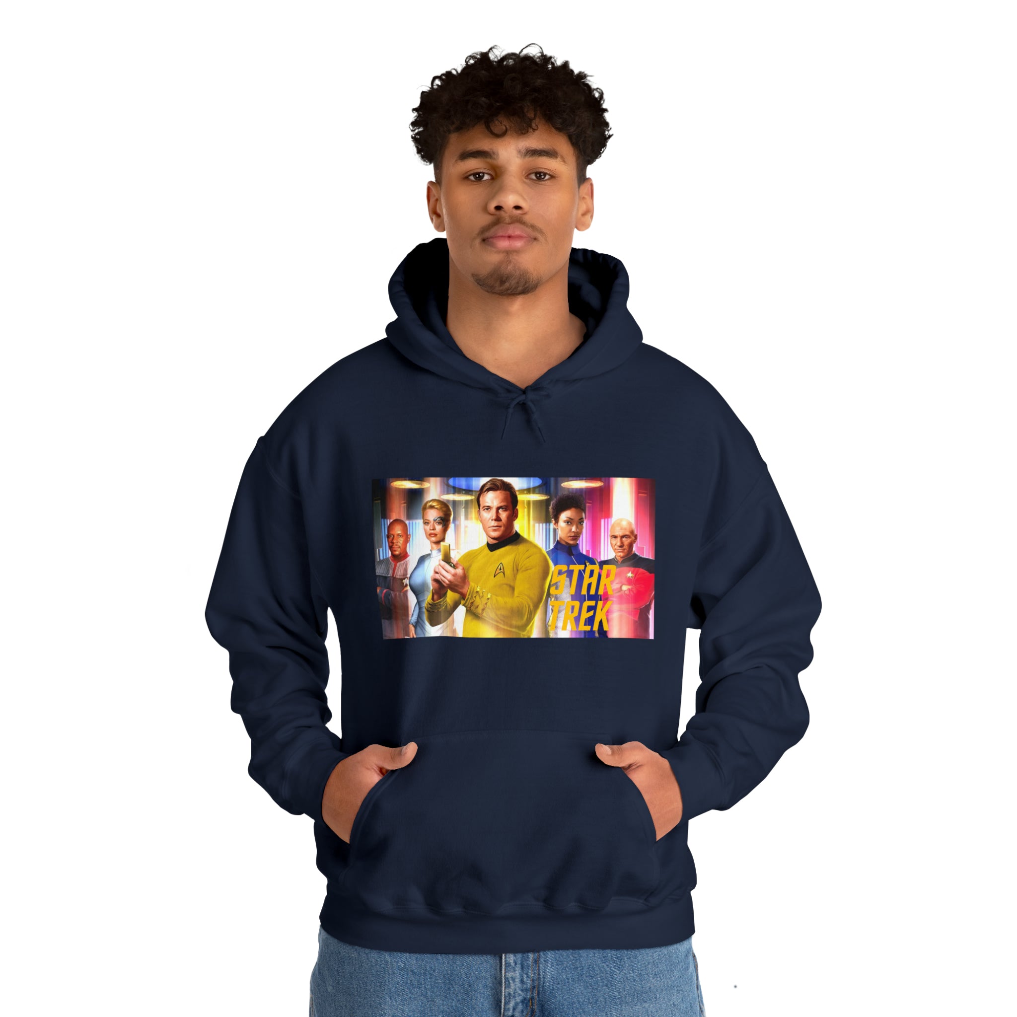 Star Trek- Unisex Heavy Blend™ Hooded Sweatshirt - Creations by Chris and Carlos